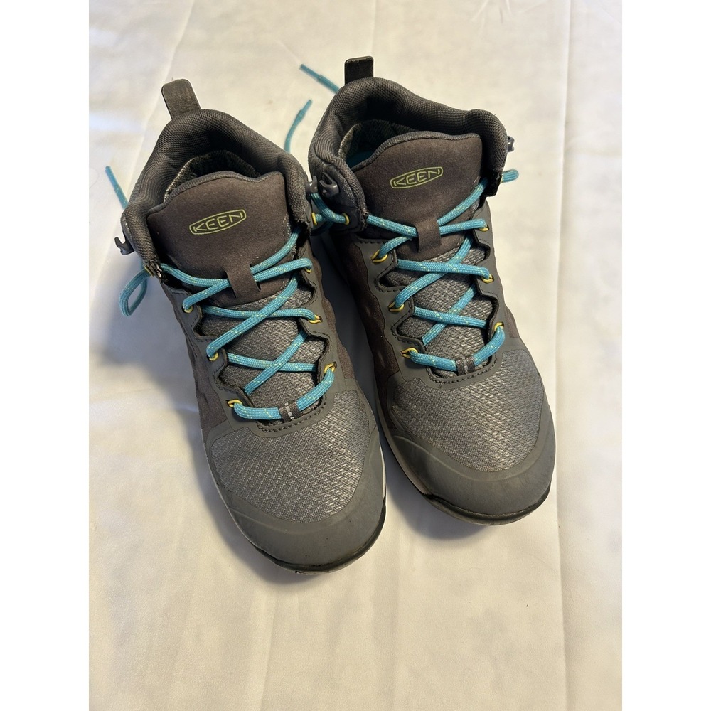 Keen Hiking Shoes-Gray Blue-size 7